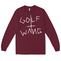 Burgundy golf wang burgundy Long Sleeve Tee - artisFamous