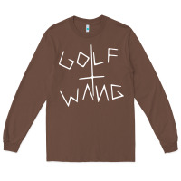 Chestnut golf wang burgundy Long Sleeve Tee - artisFamous