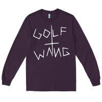 Plum golf wang burgundy Long Sleeve Tee - artisFamous