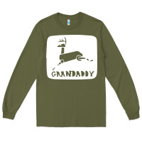 Army Green grandaddy Long Sleeve Tee - artisFamous