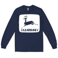 Navy grandaddy Long Sleeve Tee - artisFamous