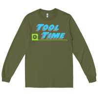 Army Green tool time Long Sleeve Tee - artisFamous