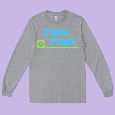 Tool Time Long Sleeve Tee Designed By Artisfamous