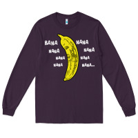 Plum banana Long Sleeve Tee - artisFamous