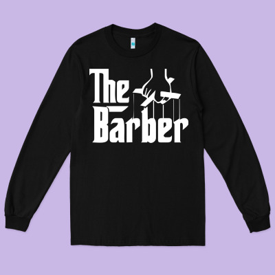 The Barber Long Sleeve Tee Designed By Artisfamous