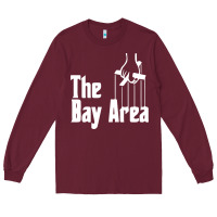 Burgundy the bay area Long Sleeve Tee - artisFamous