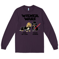 Plum wiener wars funny dachshund Long Sleeve Tee - artisFamous