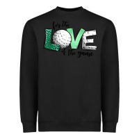 Black for the love of the game golf Heavyweight Sweatshirt - Jasminsmagicworld