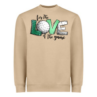 For The Love Of The Game Golf Heavyweight Sweatshirt | Teevron