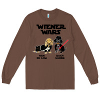 Chestnut wiener wars funny dachshund Long Sleeve Tee - artisFamous