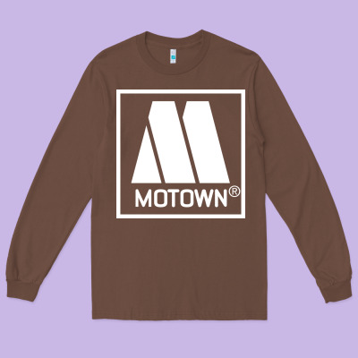 Motown Merch Record Long Sleeve Tee Designed By Artisfamous