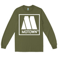 Army Green motown merch record Long Sleeve Tee - artisFamous