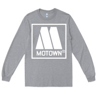 Heather Grey motown merch record Long Sleeve Tee - artisFamous
