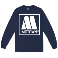 Navy motown merch record Long Sleeve Tee - artisFamous