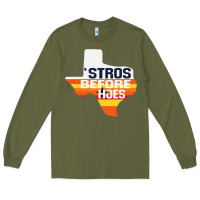 Army Green stros before hoes Long Sleeve Tee - artisFamous