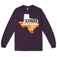 Plum stros before hoes Long Sleeve Tee - artisFamous