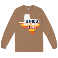 Toasted Coconut stros before hoes Long Sleeve Tee - artisFamous