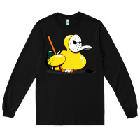 Black mighty rubber ducky Long Sleeve Tee - artisFamous
