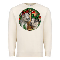 Sandshell Baby Goats Christmas Premium Sweatshirt - RanaPortraitStore