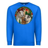 True Royal Baby Goats Christmas Premium Sweatshirt - RanaPortraitStore