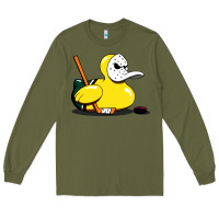 Army Green mighty rubber ducky Long Sleeve Tee - artisFamous