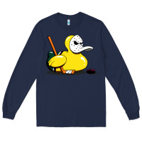 Navy mighty rubber ducky Long Sleeve Tee - artisFamous