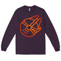 Plum millennium falcon Long Sleeve Tee - artisFamous