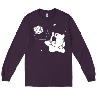 Plum kirby gamer geek snes Long Sleeve Tee - artisFamous
