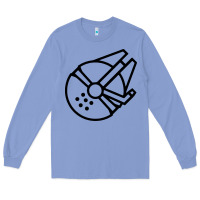 Colony Blue millennium falcon Long Sleeve Tee - artisFamous