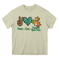 Mossy peace love pumpkin spice latte Heavy Core Tee - Jasminsmagicworld