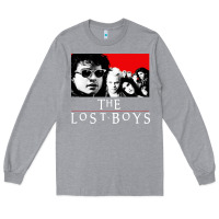 Heather Grey lost boys Long Sleeve Tee - artisFamous