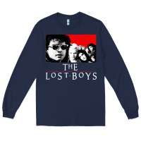 Navy lost boys Long Sleeve Tee - artisFamous