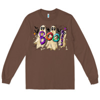 Chestnut boo Long Sleeve Tee - CowhideDigitalArt