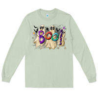Matcha boo Long Sleeve Tee - CowhideDigitalArt