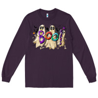 Plum boo Long Sleeve Tee - CowhideDigitalArt