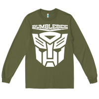 Army Green bumblebee strong Long Sleeve Tee - artisFamous