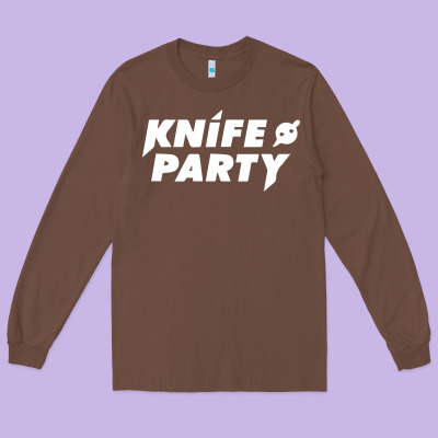 Knife Party Long Sleeve Tee Designed By Artisfamous