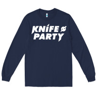 Navy knife party Long Sleeve Tee - artisFamous