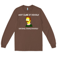 Chestnut ned flanders Long Sleeve Tee - artisFamous