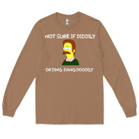 Toasted Coconut ned flanders Long Sleeve Tee - artisFamous