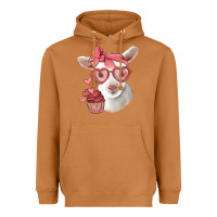 Meerkat cute baby lamb valentines day Heavyweight Hoodie - Jasminsmagicworld