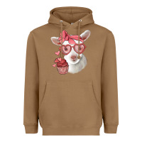Toasted Coconut cute baby lamb valentines day Heavyweight Hoodie - Jasminsmagicworld