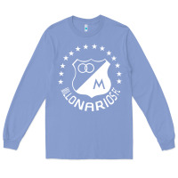 Colony Blue millonarios futbol Long Sleeve Tee - artisFamous