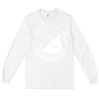 White millonarios futbol Long Sleeve Tee - artisFamous