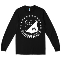 Black millonarios futbol Long Sleeve Tee - artisFamous