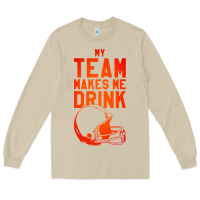 Mushroom my team makes me drink Long Sleeve Tee - artisFamous