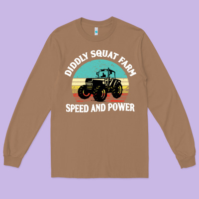 Diddly Squat Farm Speed And Power Long Sleeve Tee Designed By Artisfamous
