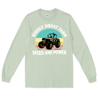 Matcha diddly squat farm speed and power Long Sleeve Tee - artisFamous