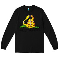 Black please tread on me Long Sleeve Tee - artisFamous