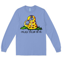 Colony Blue please tread on me Long Sleeve Tee - artisFamous